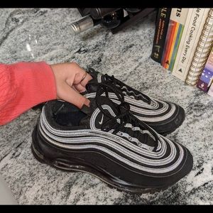 Nike reflective air max 97’s Black